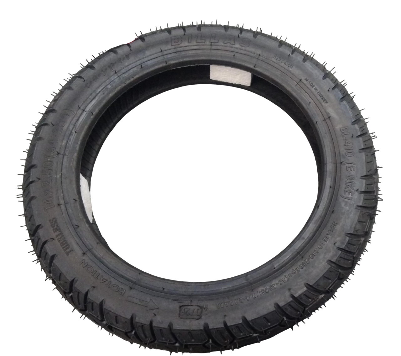 LASTİK 14 X 2.50 - 30B - ARKA LASTİK