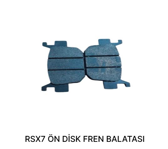 RSX7 ARKA FREN BALATASI